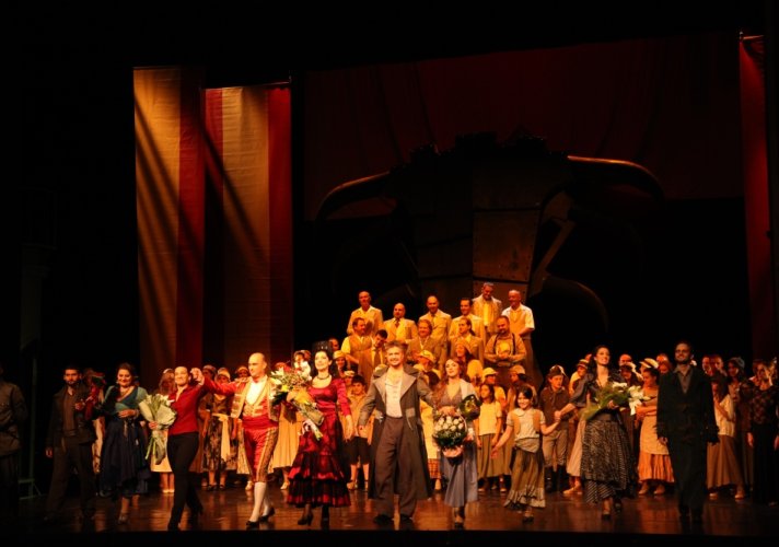 OPERA CARMEN BY GEORGES BIZET OPENED 146TH SEASON IN THE NATIONAL THEATRE IN BELGRADE ON 1ST OCTOBER