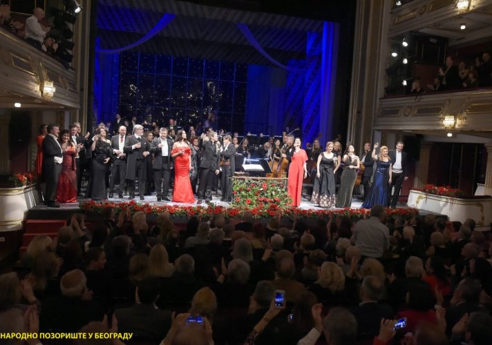Na Velikoj sceni održan tradicionalni novogodišnji Gala koncert