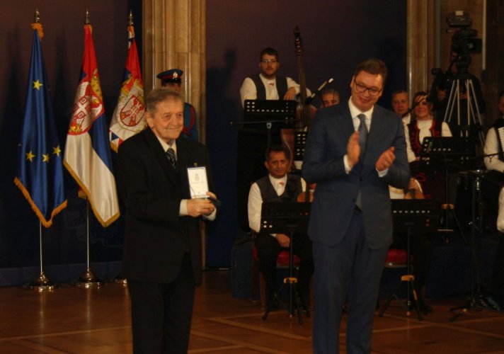 Prvak Drame Narodnog pozorišta Marko Nikolić dobitnik Zlatne medalje za zasluge