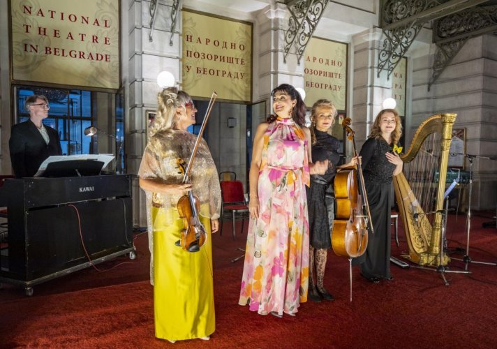 Art Programme titled “Music of Love and Hope – Heritage All Inclusive” staged at the Republic Square, at the National Theatre Main Entrance 