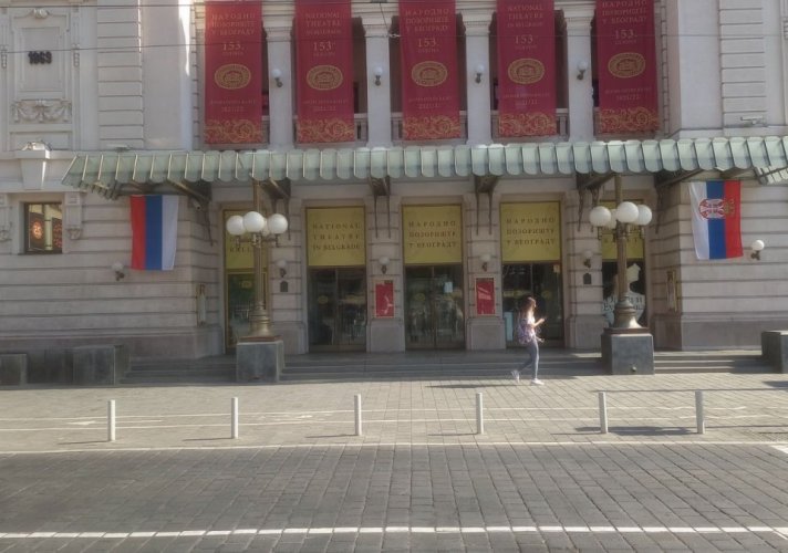 Narodno pozorište u Beogradu pridružilo se obeležavanju Dana srpskog jedinstva, slobode i nacionalne zastave 