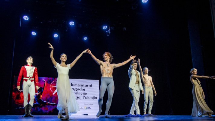 Na Velikoj sceni održano donatorsko Gala veče sa čuvenom baletskom zvezdom i najvećim igračem današnjice Sergejem Polunjinom