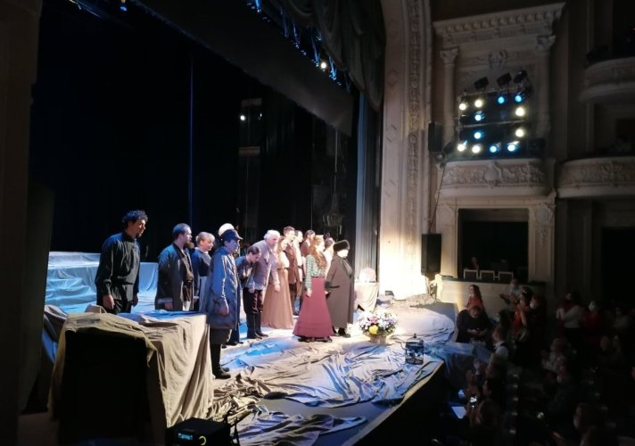 Представа „Васа Железнова и други“ са великим успехом изведена на Руском међународном позоришном фестивалу у Нижњем Новгороду