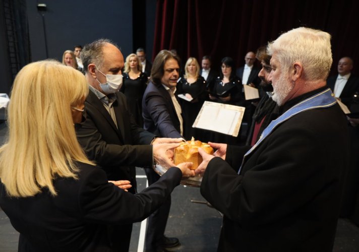 Narodno pozorište u Beogradu proslavilo krsnu slavu Svetog Jovana, uz poštovanje epidemioloških mera