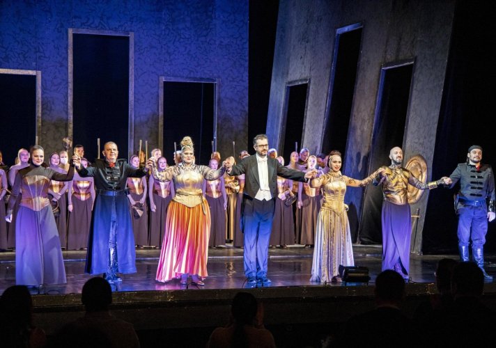 Conductor Aleksandar Kojić, Mezzo-Soprano Jelena Končar and Soprano Sonja Šarić Appeared as Guest Performers in Bellini’s “Norma”