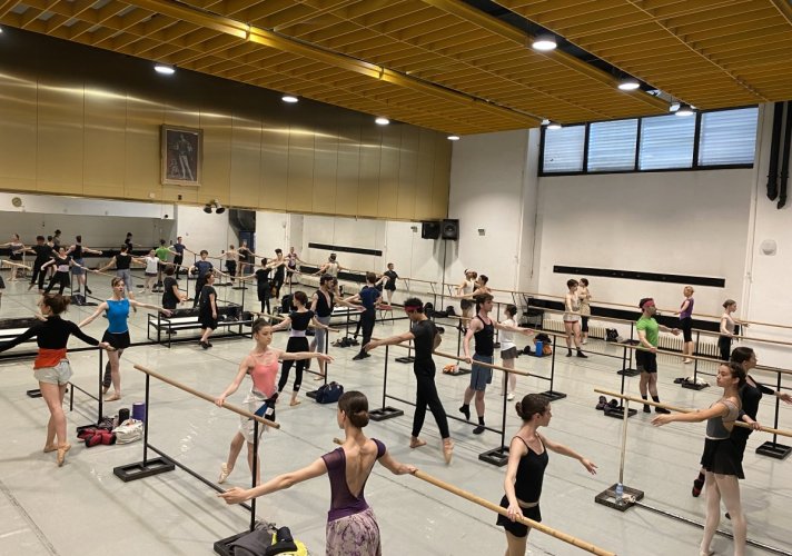 Annual Ballet audition results for male dancers